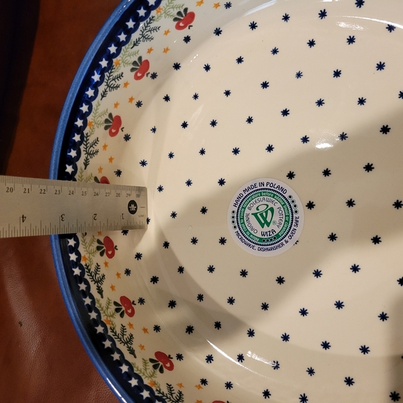 Polish ceramic Serving bowl - Picture 8 of 8